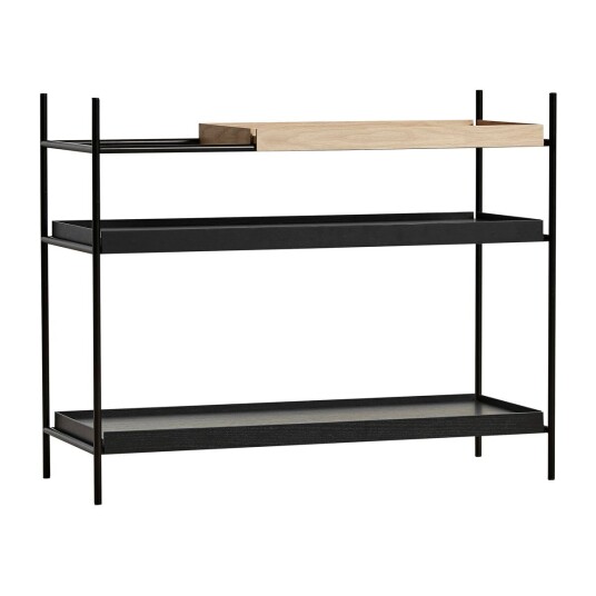 Woud Tray hylle lav eik, 80 x 100 cm Style 4 Woud Tray hylle lav eik, 80 x 100 cm Style 4
