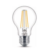 E27 Philips Filament E27 LED-lyspærer 7W (60W) (Pære, Klart)