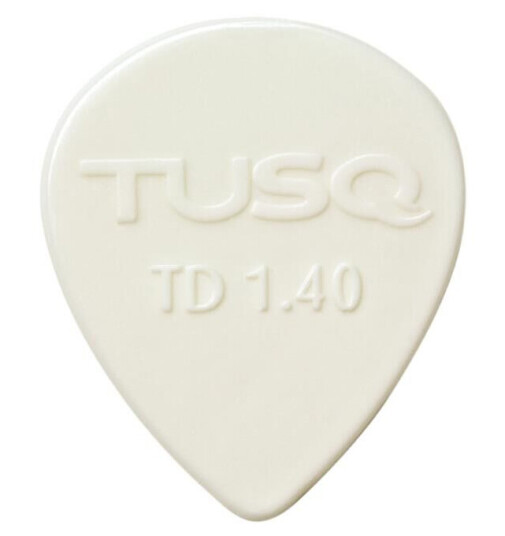 Graph Tech Tusq Tear Drop Picks 72 Pcs., Hvit, 1.40 Mm, Refill Pack