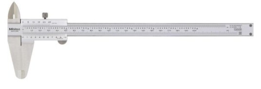 Mitutoyo Nonieskjutmått 530-118 0-200mm, 0,02mm, Flat Sticka