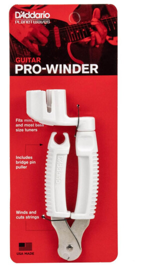 D'Addario Dp0002w Pro Winder Hvit