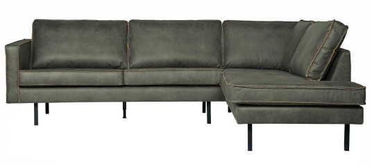Bepurehome Rodeo Sofa m/høyrevendt sjese - Army 1732547-02-0 1732547-01-0