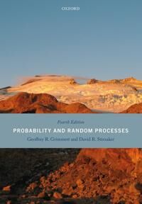 Probability And Random Processes Av Geoffrey (Director Of Research And Professor Emeritus Of Mathematical Statistics Director Of Research And Professo