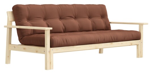 Karup Design Unwind Sovesofa 190x100 - Ler brun 1703769-15-0 1703769-05-0