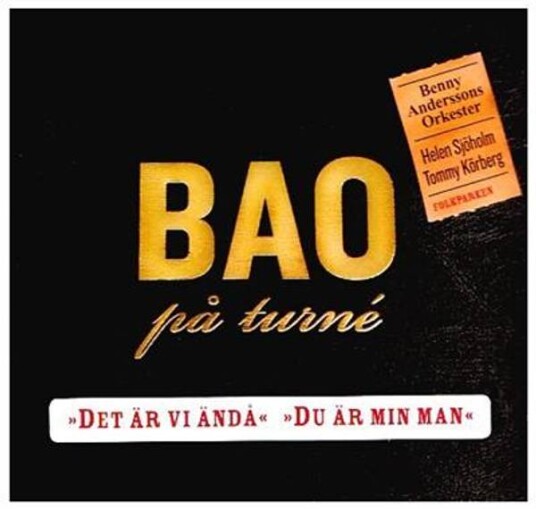 Benny Anderssons Orkester Bao På Turne CD Benny Anderssons Orkester Bao På Turne CD