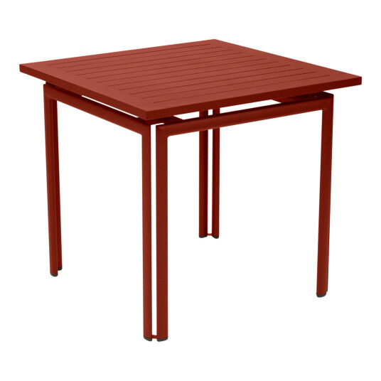 Fermob Costa Table 80x80 cm Red Ochre 20