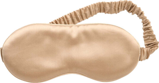 Lenoites Mulberry Sleep Mask With Pouch, Beige Lenoites Mulberry Sleep Mask With Pouch, Beige