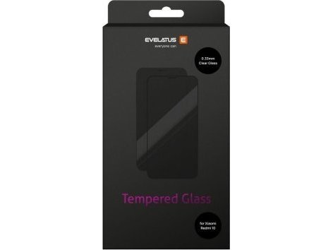 Evelatus Xiaomi Redmi 10 0.33 Flat Clear Glass Japan Glue Anti-Static