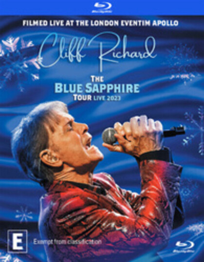 Cliff Richard: The Blue Sapphire Tour Live 2023 Bluray