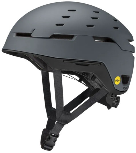 S/Mith Summit Mips matte slate black L