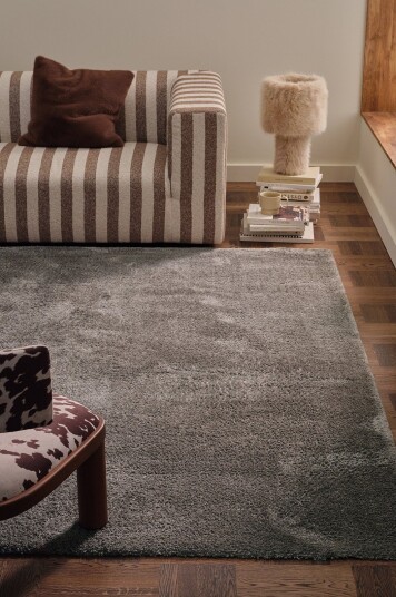 Ellos Home Flossteppe Desio Shaggycarpet Grå