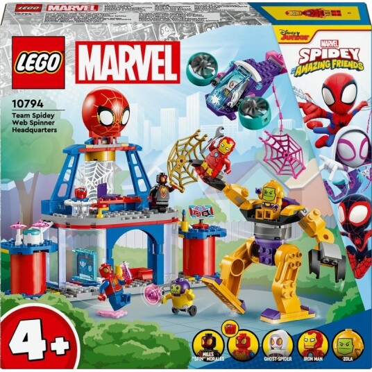 Lego Marvel Spidey Team Edderkoppens Spindelvev-Hovedkvarter 10794