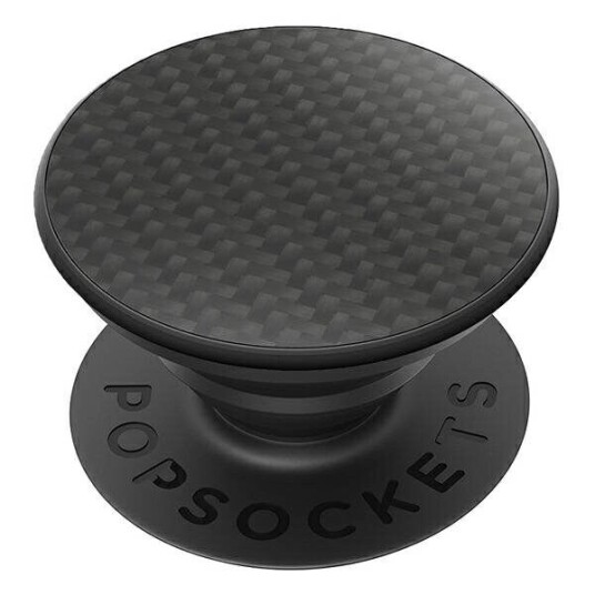 PopSockets mobilholder (Carbon Fiber Black)