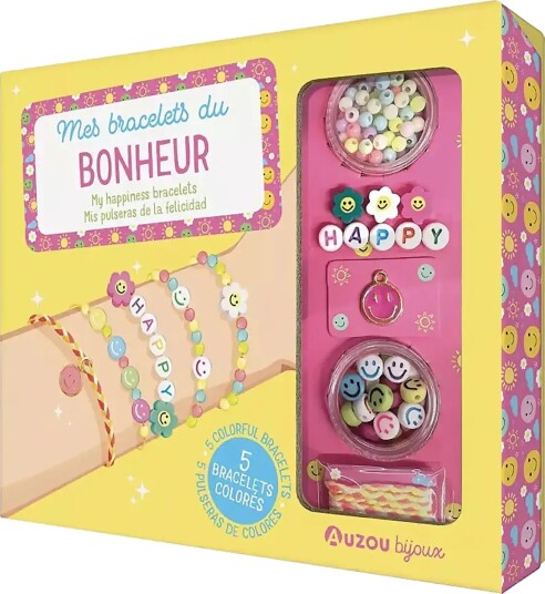 Auzou Jewellery Factory Happiness Bracelets Multi/patterned ONE SIZE