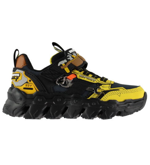 Skechers Sko MEGA Flex Lite Tuff Toolz Yellow/Black 29 Sko Gul Svart