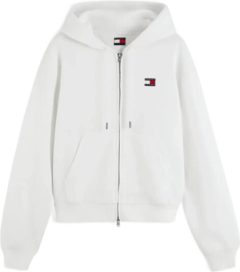 Tommy Jeans Tjw Badge Zip Through Ext ECRU XL