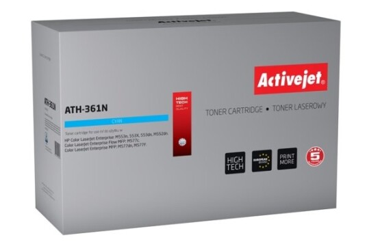 Activejet Ath-361N 5000 Sider Cyan 1 Stykker