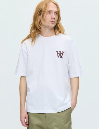 WOOD WOOD Wwliam Tee Aachest 25220 White XL