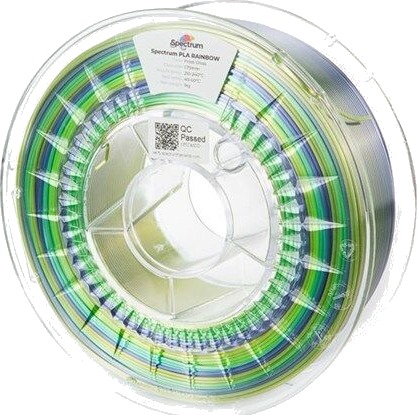 Spectrum PLA Silk Rainbow Filament 1.75 mm 1000 g Frost Shine 81019