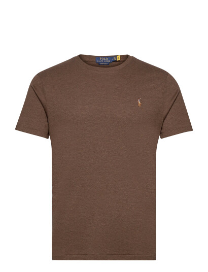 Polo Ralph Lauren Custom Slim Fit Soft Cotton T Shirt Brown XXL
