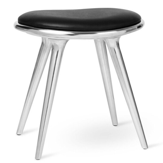 Mater Low Stool Stol 47 cm Resirkulert Aluminium