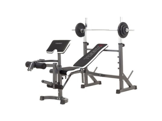 Toorx Wbx 90 Justerbar Treningsbenk 240 Kg Gym Hjem 120 Kg Stål Sort