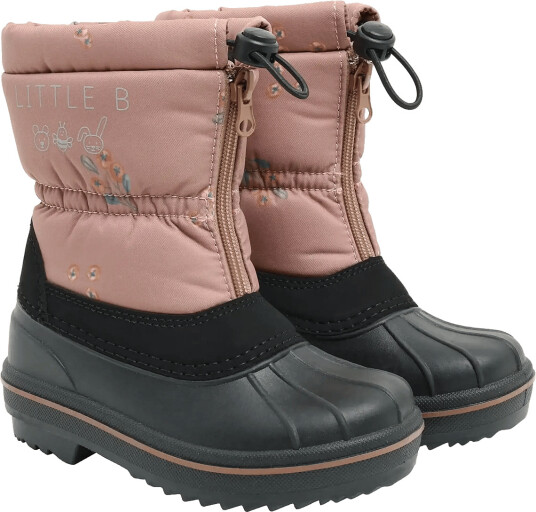 Little B Winter Boots Aop Pink 34 Little B Winter Boots Aop Pink 34