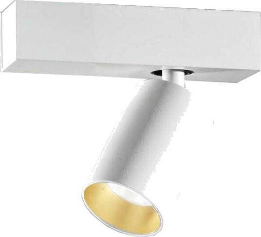 Saturno 1 Spot Dimbar 9W LED Hvit/Gull