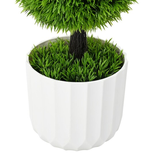 Kunstig furu grønn 24 x 24 x 90 cm Plast Kunstig furu grønn 24 x 24 x 90 cm Plast