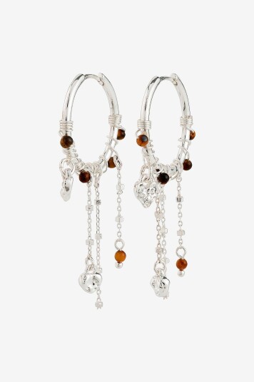 Pilgrim   Øreringer Mylan Earrings Silver plated   Sølv
