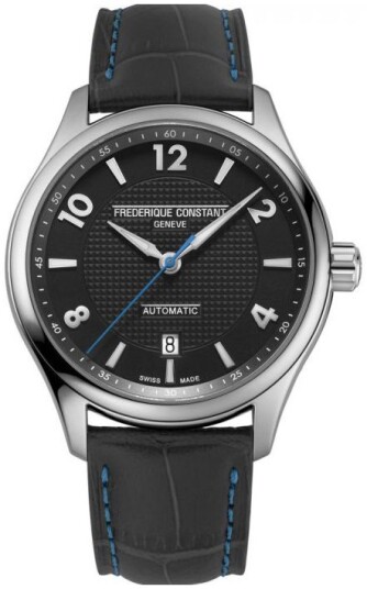 Frederique Constant Herreklokke FC 303RMB5B6 Runabout Sort/Lær Ø42 Frederique Constant Herreklokke FC 303RMB5B6 Runabout Sort/Lær Ø42