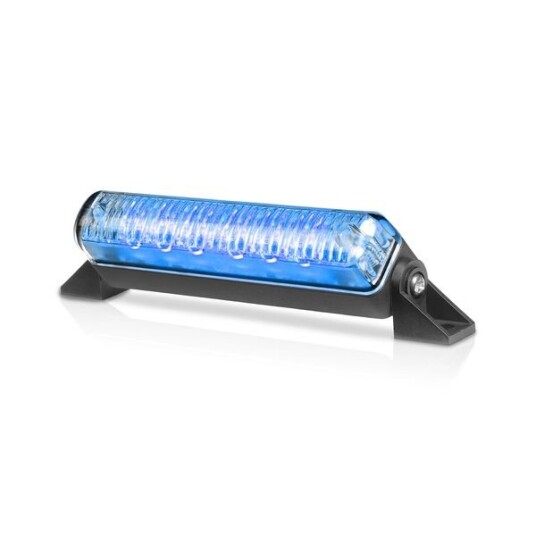 Purelux Varsellys Strobe Sweeper HD 12/24V 18W 90 mm Blå
