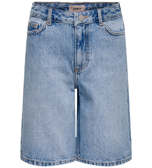 Kids Only Kogsonny Hw Wide Dnm Shorts Noos Blue 140