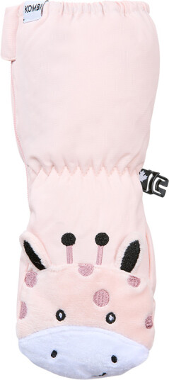 Kombi Sherpa Anim Infant Mitt Giraffe XS