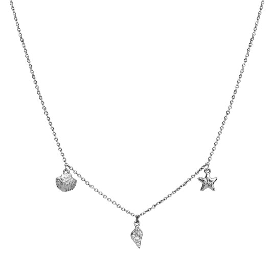 Maanesten Iluka Necklace   Silver   ONE SIZE 42 cm