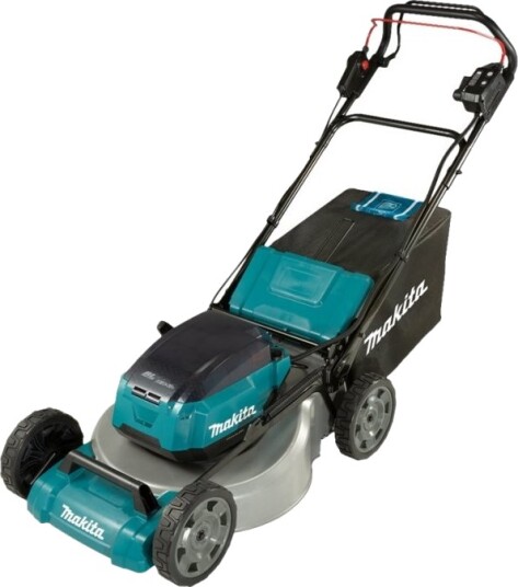 Makita Dlm465pt4 Gressklipper Trådløs 18 V 6 Ah 2 Batterier Inkludert Lader 3300 Rpm 46 Cm 39.3 Kg