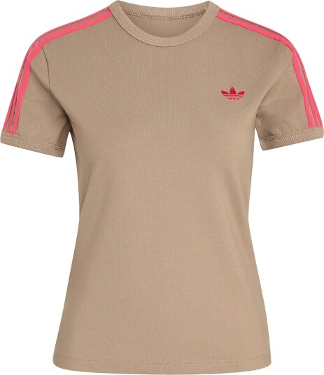Adidas Originals 3S Tee Slim KHASIX/POWPNK XXL