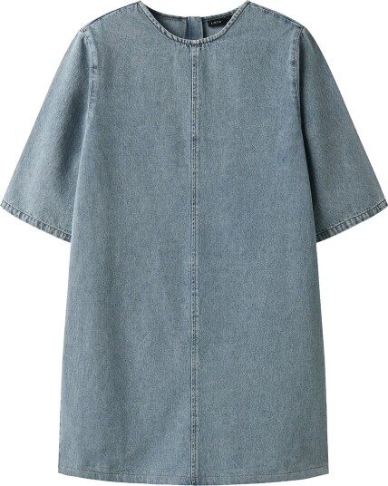 LMTD Kjole NlfAmel Medium+ Blue Denim LMTD 14 år 164 Kjole Blå