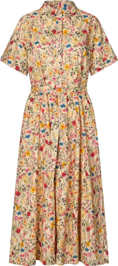 Lollys Laundry Blakell Midi Dress Ss Cream L Lollys Laundry Blakell Midi Dress Ss Cream L