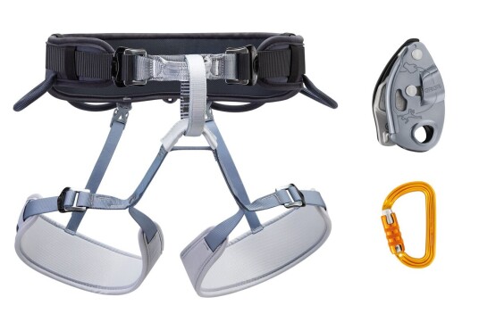 Petzl Kit Corax Grigri Sm’d Dark Gray 2 Petzl Kit Corax Grigri Sm’d Dark Gray 2