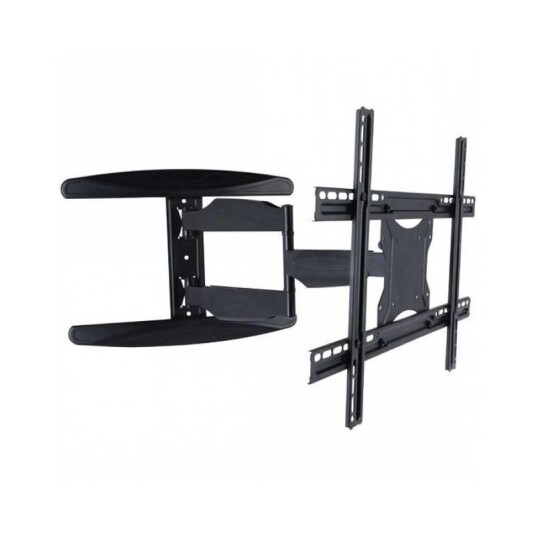 Techly Full Motion Veggfeste for TV 40-65 Tommer - Svart, Ultratin Design