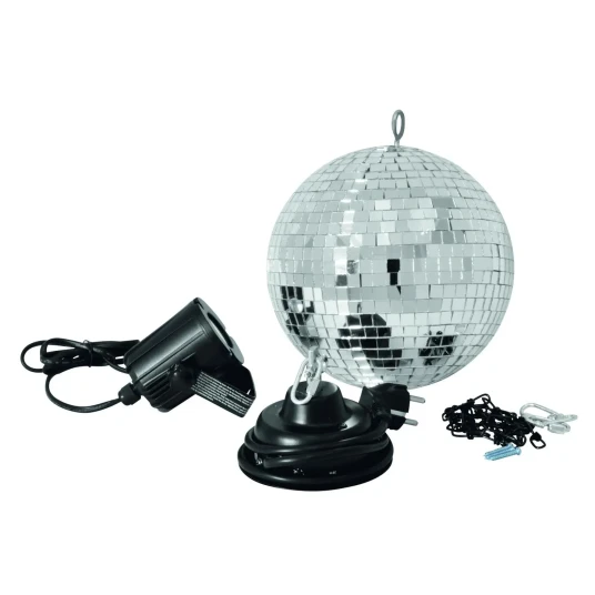 EuroLite Speilkule Sett 20cm Inklusive Led Sport