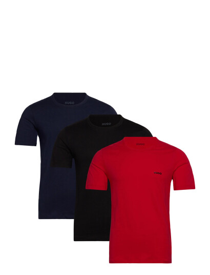 HUGO T-Shirt Rn Triplet P - Black - M HUGO T-Shirt Rn Triplet P - Black - M