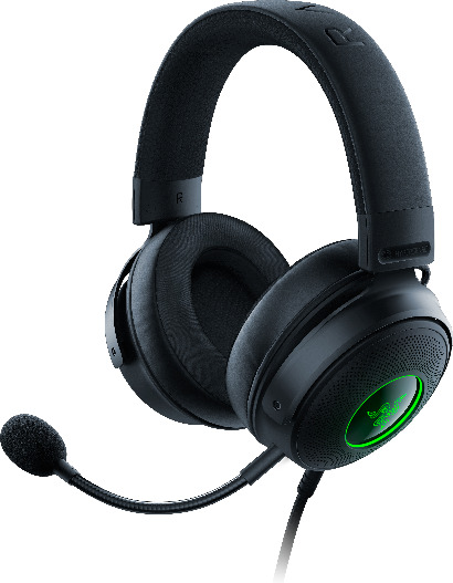 Razer Kraken V3 Hypersense Hodesett Usb-a Stereo Svart Razer Kraken V3 Hypersense Hodesett Usb-a Stereo Svart
