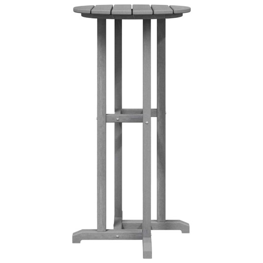Barbord Lys Grå 55x55x107 cm HDPE