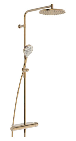 Oras Optima Style dusjsett, vannbesparende, messing Bronse Oras Optima Style dusjsett, vannbesparende, messing Bronse