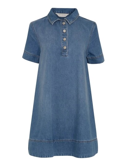 MSCH Copenhagen Mschturo Alena 2/4 Dress Blue S MSCH Copenhagen Mschturo Alena 2/4 Dress Blue S