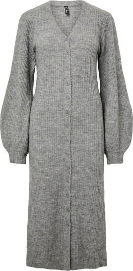 pieces   Kjole Pcfaly Ls Knit Dress Bc   Grå