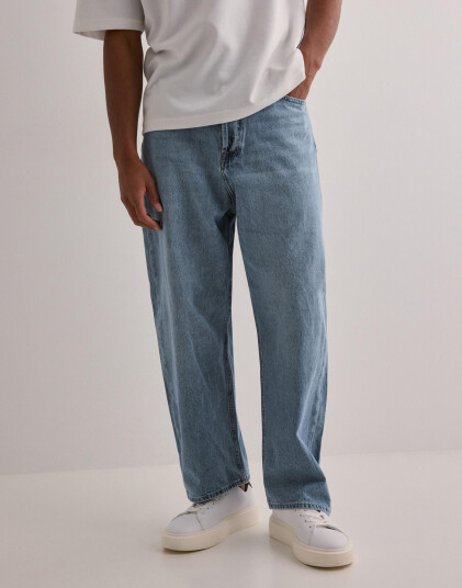 Jack & Jones Jjiron Jjoriginal Am 192 Noos Loose fit jeans Blå