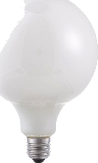 Spl E27 6W dimbar LED globepære   G125 filament opalt glass 2500K   Dimbar : Dimbar Kulør : Ekstra varm